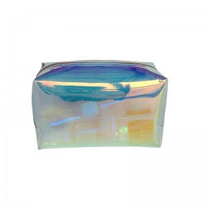 Estilo de Corea Pequeñas y coloridas cajas de almacenamiento de belleza Contenedores Caja Caja de maquillaje con cremallera
